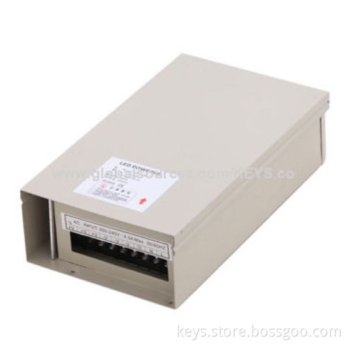 12V Power Supply, Iron Box Rain-proof Series, 60W to 400W for LED Strip IP53